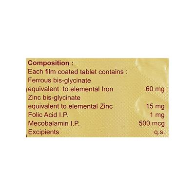 Fexid XT Tablet 15'S - Iron Supplement/Anaemia-Vma