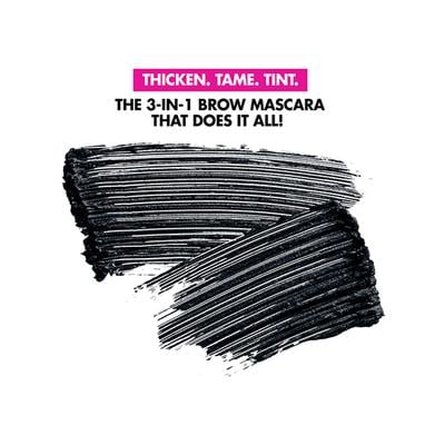 NYX Professional Makeup Thick It Stick It Brow Mascara Black 7 ml - Eyebrow Pencils & Enhancers