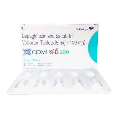 CIDMUS D 100 Tablet 10's - Heart Failure-Ant
