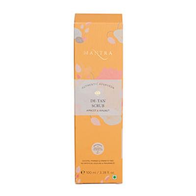 Mantra Apricot and Walnut DeTan Scrub 100 ml - Face Scrubs