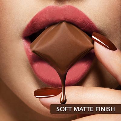 Blue Heaven Cookie & Crush Chocolate-Flavored Soft-Matte Lipstick, Bonbon Bae 3.4 gm - Lipsticks
