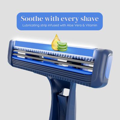 LetsShave Pro 2 Plus Disposable Razor (Pack of 15) + Twin Blade Disposable Razor (Pack of 3) - Hair Removal Accessories