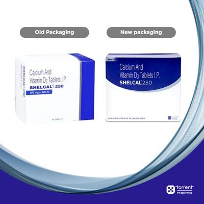 Shelcal 250mg Tablet 30'S - Calcium And Minerals