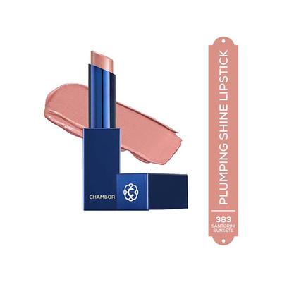 Chambor Tres Shine Plump++ Lipstick - Santorini Sunsets 3 gm - Lipsticks
