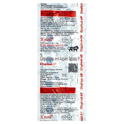 CLOPINOL AP Tablet 10's - Blood Clot-Ant