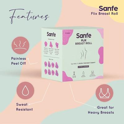Sanfe Flix Breast Roll Tape (5m) - Breast Pads & Shields