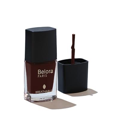 Belora Paris Breathable Made Safe Longstay Nail Polish 19 Coffee Brown 8 ml - Nail Polish