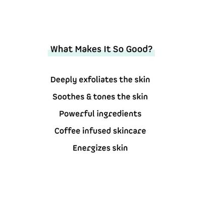 mCaffeine Espresso Coffee Deep Exfoliation Kit with Hyaluronic Acid, Walnut, Natural AHA 1's - Scrubs & Exfoliants