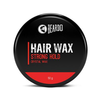 Beardo Hair Wax - Strong Hold Crystal Wax 50gm - Hair Gels & Waxes