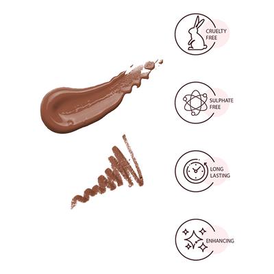 Star Struck by Sunny Leone Cinnamon Lip Kit Lip Gloss and Lip Liner 2's - Lip Glosses