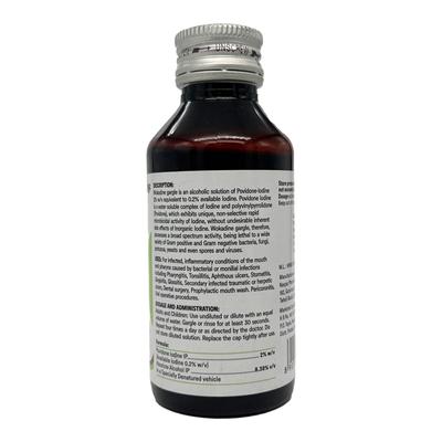 Wokadine 2% with Menthol Gargle 100ml - Oral Care - P-Mou