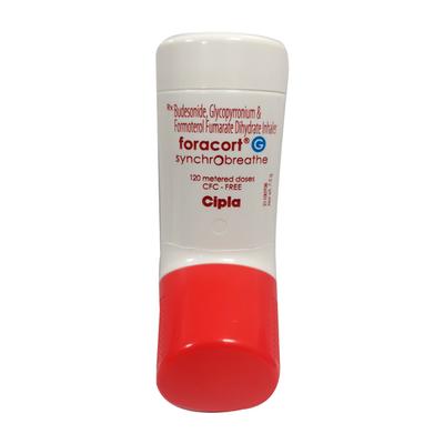 FORACORT G SYNCHROBREATHE WITH DOSE COUNTER 120md Inhaler 7.2g - Asthma/COPD-Ast
