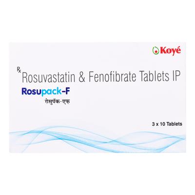 ROSUPACK F Tablet 10's - High Cholesterol-Dys