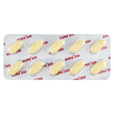 Qure 250mg Tablet 10'S - Bacterial Infections-Qui
