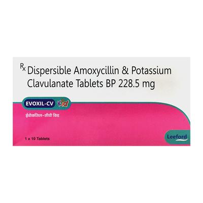 EVOXIL CV KID Tablet 10's - Bacterial Infections-Pen