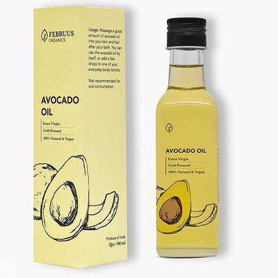 Februus Organics Cold Pressed Oil - Avocado 100 ml - Essential Oils