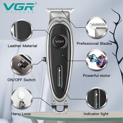 VGR V-262 Trimmer 150 min Runtime 3 Length Settings (Black) 1's - Trimmers