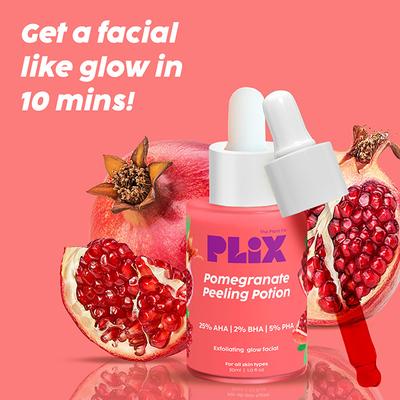 Plix The Plant Fix 25% Aha + 2% Bha + 5% Pha Peeling Solution For Glowing 30 ml - Face Gels