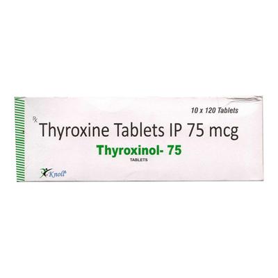 THYROXINOL 75 Tablet 120's - Hypothyroidism