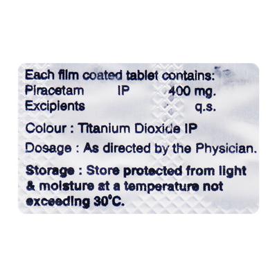 Flocetam 400mg Tablet 10'S - Nootropics And Neurotrophics