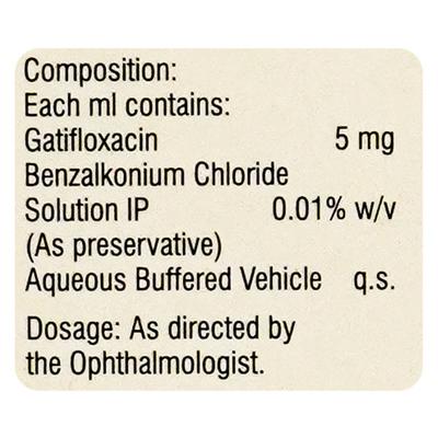 Gatilox HS Eye Drops 3ml - Eye Infections-Eaa