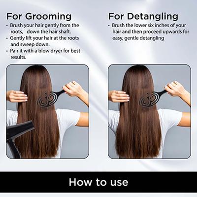 Vega Hair Brush,Vented Hair Brush for Women and Men, for Quick Blow Drying, Wet and Dry Hair (DTB-03) 107 gm - Hair Brushes