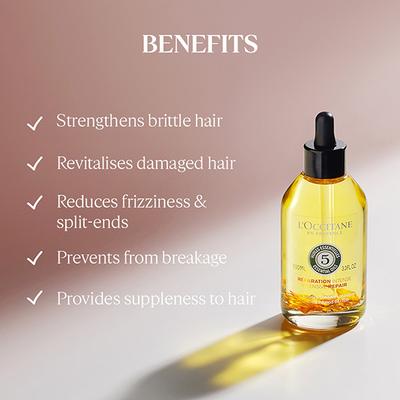 L'Occitane En Provence Reparation Intensive Repair enriched Infused Oil 100ml - Face Oils
