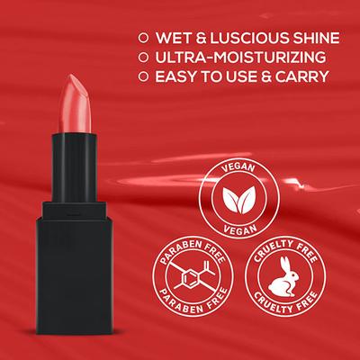 RENEE Creme Mini Lipstick - Red Raven 1.65 gm - Lipsticks