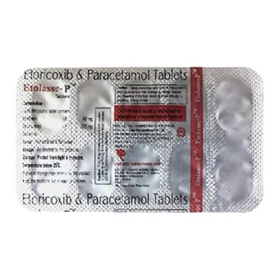 ETOLASSE P Tablet 10's - Pain relief-Nsa