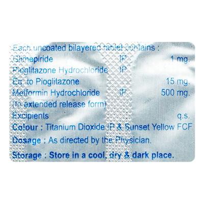 ENDOFORMIN PG1 Tablet 10's - Diabetes-Ant