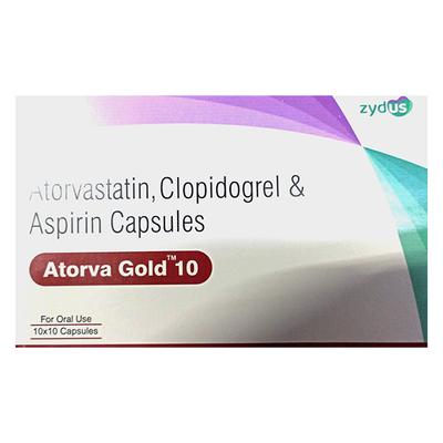 ATORVA GOLD 10 Capsule 10's - Blood Clot-Ant