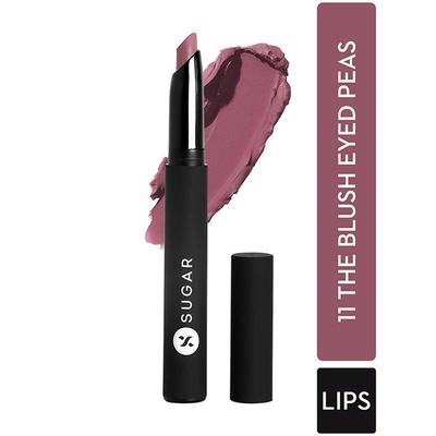 SUGAR Cosmetics Matte Attack Transferproof Lipstick - 11 The Blush Eyed Peas (Pink Blush Nude) 2 gm - Lipsticks