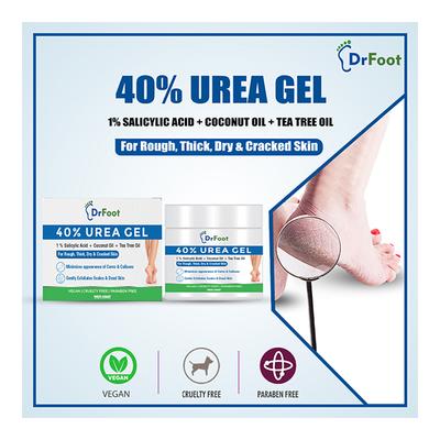 Dr Foot 40% Urea Gel 100 gm - Foot Creams & Lotions