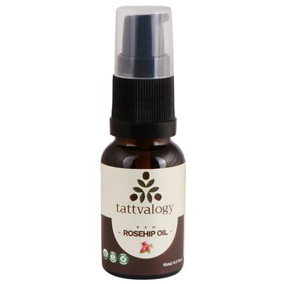 Tattvalogy Certified Organic Rosehip Oil- Cold Pressed and Unrefined 15 ml - Face Oils