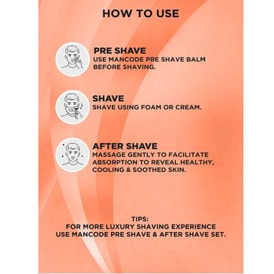 Mancode Fitkari After Shave Gel Musk Antiseptic Formula 100 gm - Shaving Gels