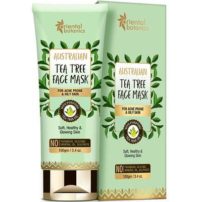 Oriental Botanics Australian Tea Tree Face Mask 100 gm - Masks & Peels