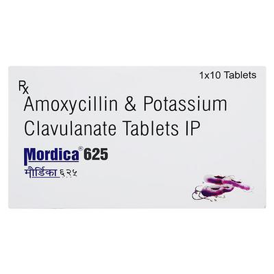 MORDICA 625 Tablet 10's - Bacterial Infections-Pen