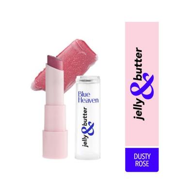 Blue Heaven Jelly & Butter Hydrating Lip Balm Dusty Rose SPF 15 3 gm - Lip Balms