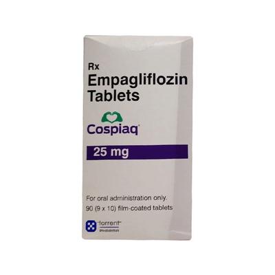 COSPIAQ 25mg Tablet 10's - Diabetes-Ant
