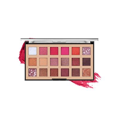 Miss Rose 18 Color Matte & Glitter Nude Eyeshadow Palette 7001 - 437 M03 19.7 gm - Face Palettes
