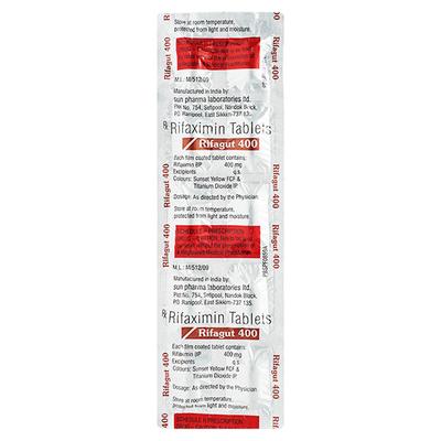 Rifagut 400mg Tablet 10'S - Bacterial Infections-OAB