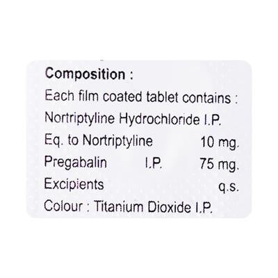 NERSAVE NT Tablet 10's - Neuropathic Pain-Dru