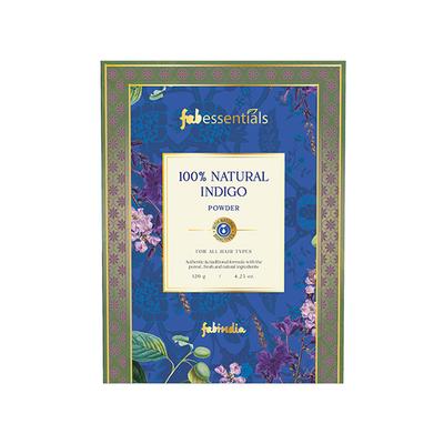 Fabessentials 100% Natural Indigo Powder Makes Hair Shiny Silky & Soft 120 ml - Powder
