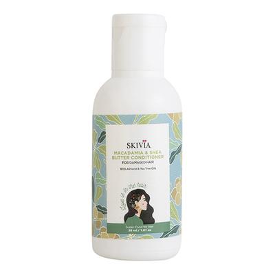 Skivia Macadamia & Shea Butter Mini Conditioner with Almond & Tea Tree Oil - 30ml - Conditioners