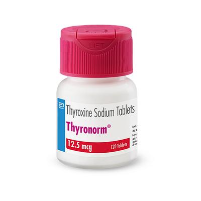 Thyronorm 12.5Mcg Tablet 120'S - Hypothyroidism