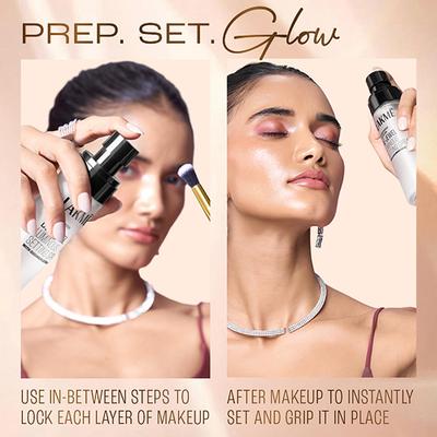 Lakme Be-Jewel Luminous Setting Spray, Weightless Mist, Up to 16 Hours Lock in 100 ml - Setting Spray