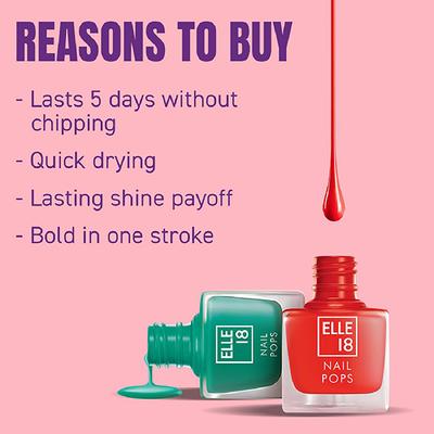 Elle 18 Nail Pops Nail Color 155 5 ml - Nail Polish