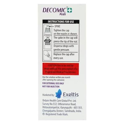 Decomic Plus Eye Drops 10ml - Eye conditions-Oph