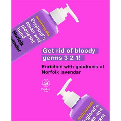 Anatomicals Norfolk Lavender Hand Wash 300 ml - Hand Wash & Soaps