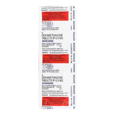 Demisone Tablet 10'S - Hormonal Therapy-Cor